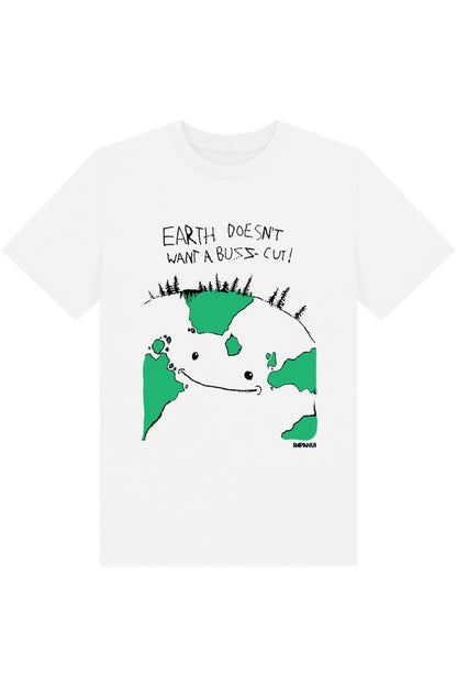 White Printed Kids T-Shirt