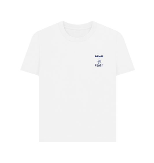White Printed T-shirt Front