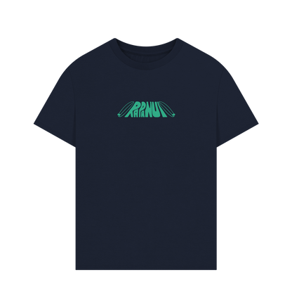 Navy Printed T-shirt
