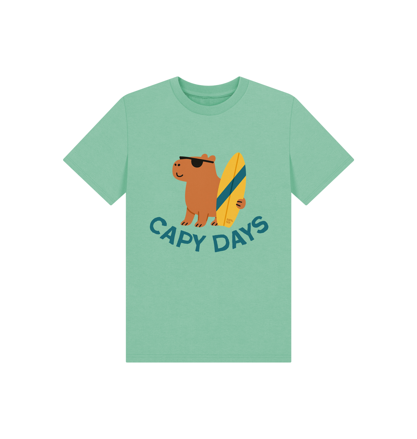 Peppermint Printed Kids T-Shirt Front