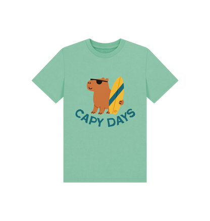 Peppermint Printed Kids T-Shirt Front