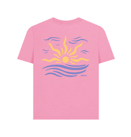 Rose Pink Printed T-shirt