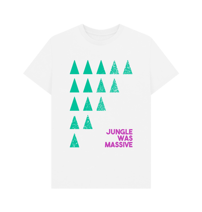 White Printed T-shirt Front