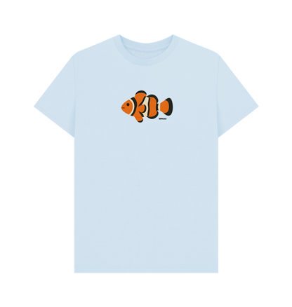 Sky Blue Printed T-shirt