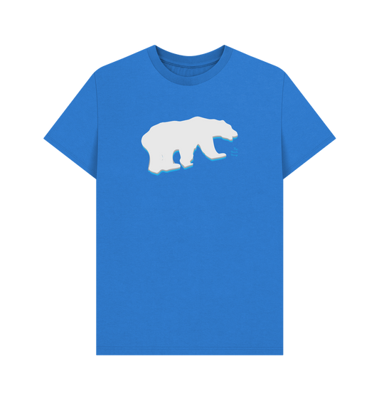 Bright Blue Printed T-shirt
