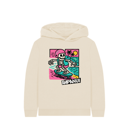 Oat Printed Kids Hoodie Front