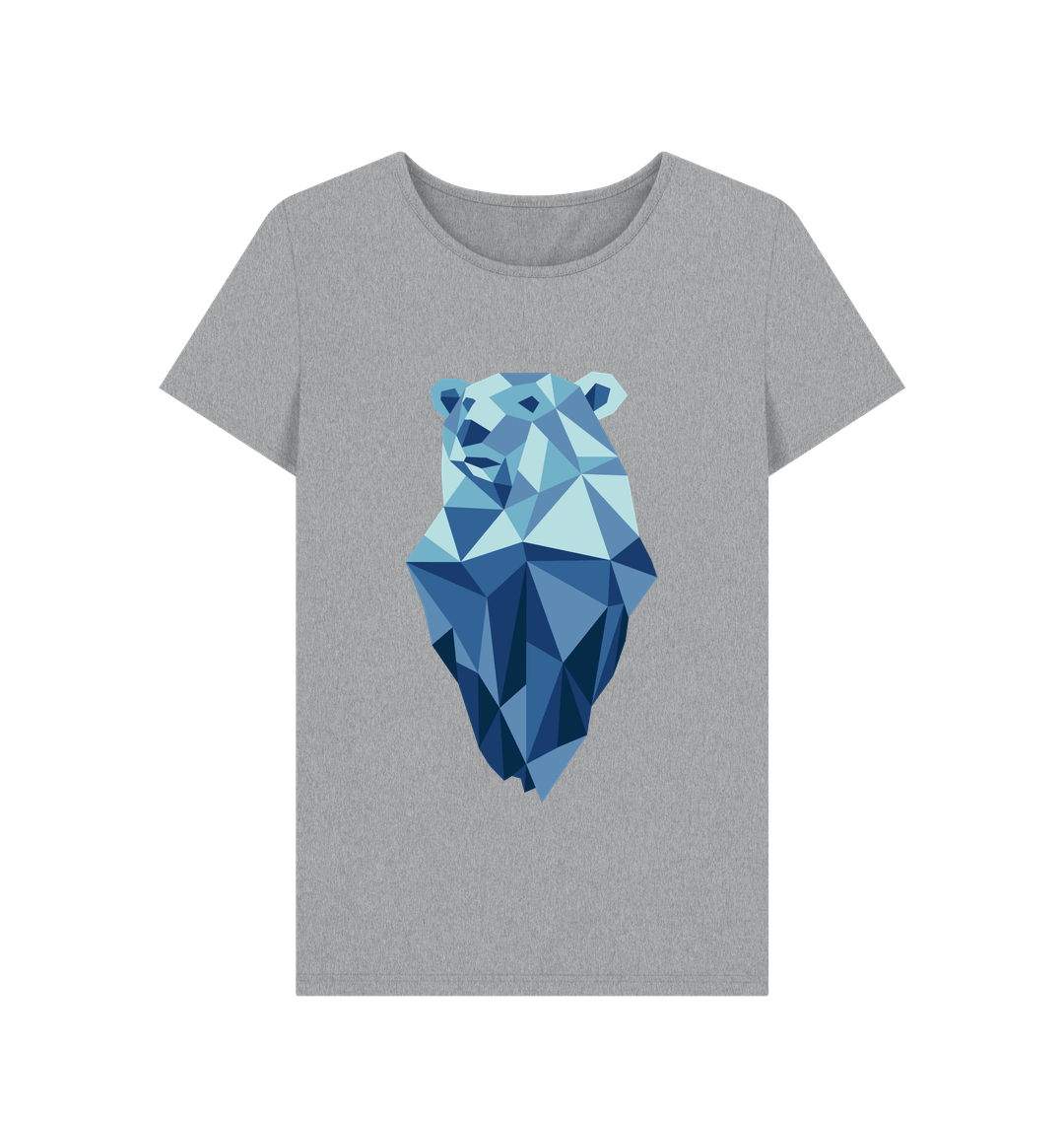 Athletic Grey Printed T-shirt Front