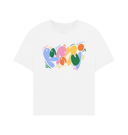 White Printed T-shirt