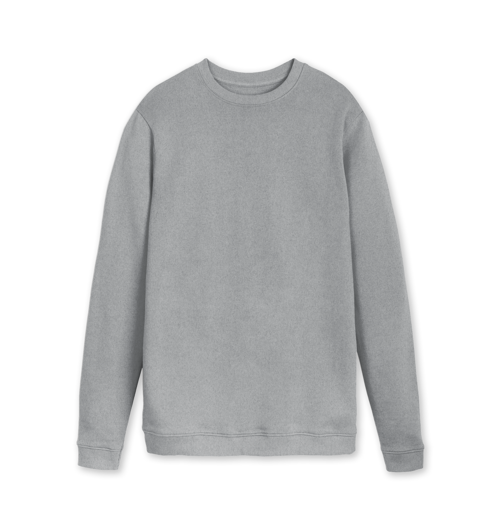 Light Heather Printed Sweater Front