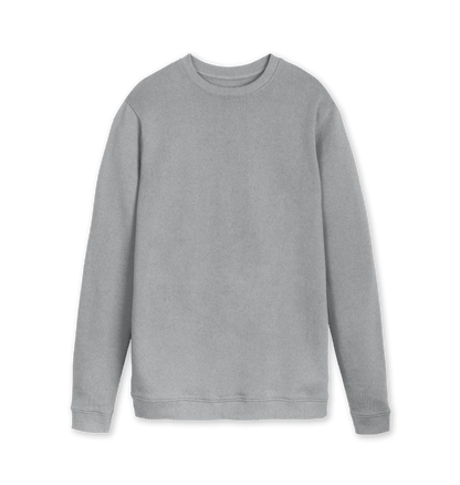 Light Heather Printed Sweater Front