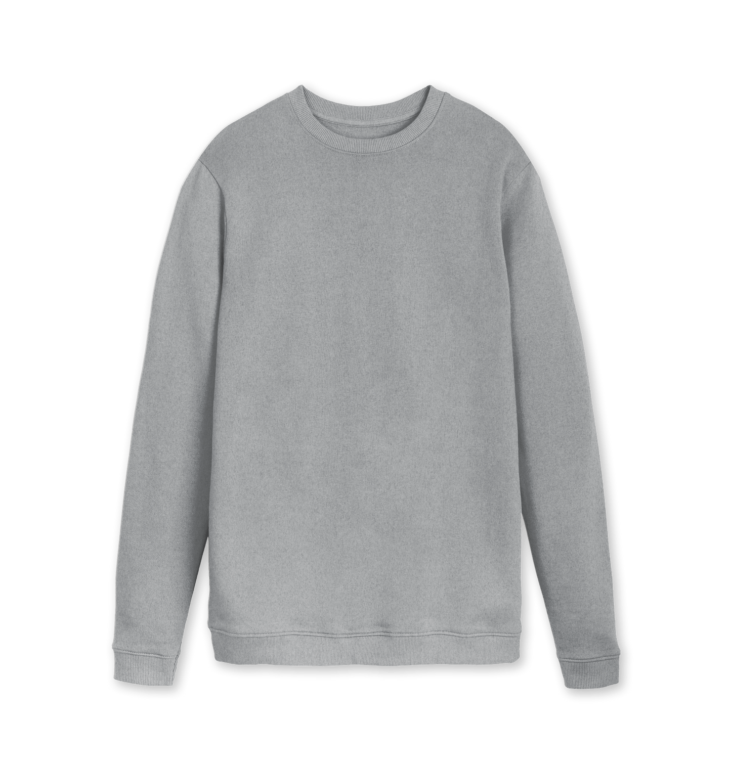 Light Heather Printed Sweater Front