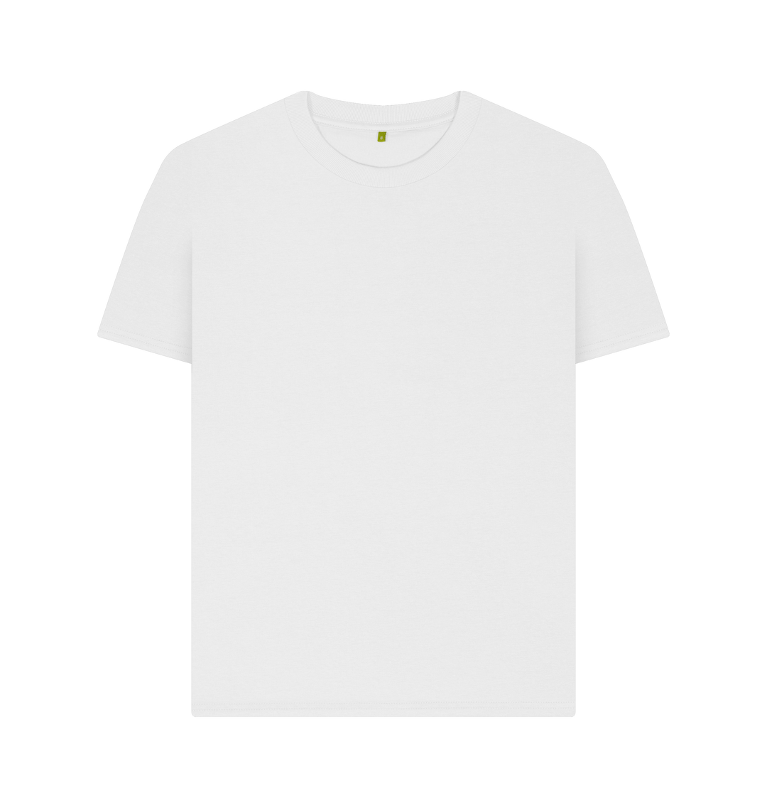 White Printed T-shirt Front