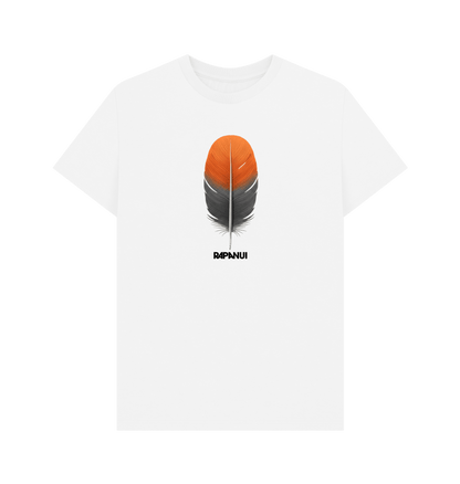 White Printed T-shirt Front