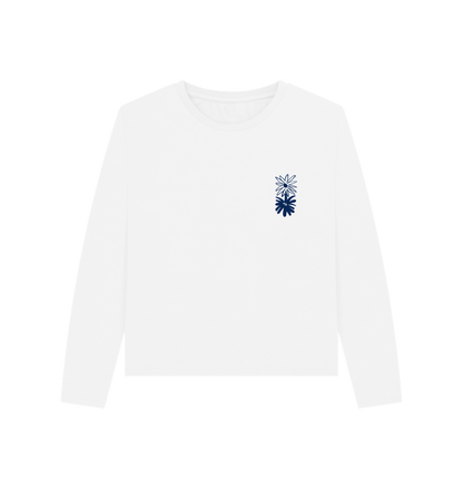 White Printed T-shirt Front