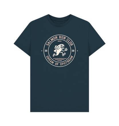 Denim Blue Printed T-shirt