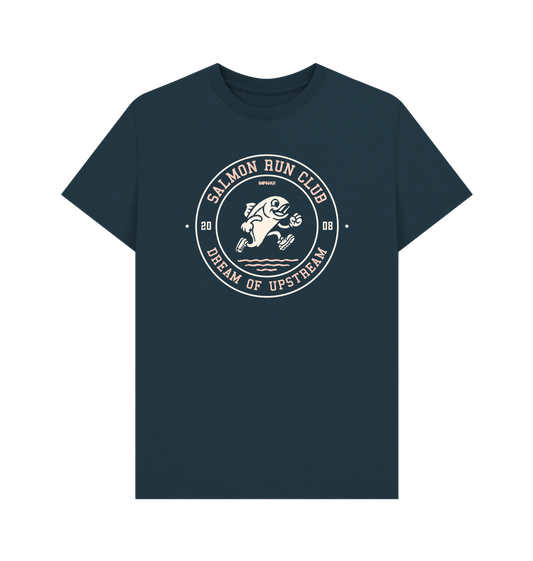 Denim Blue Printed T-shirt