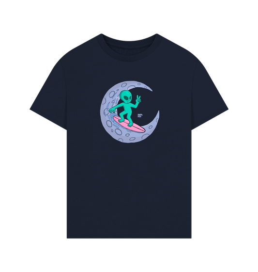 Navy Printed T-shirt