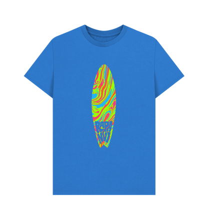 Bright Blue Printed T-shirt