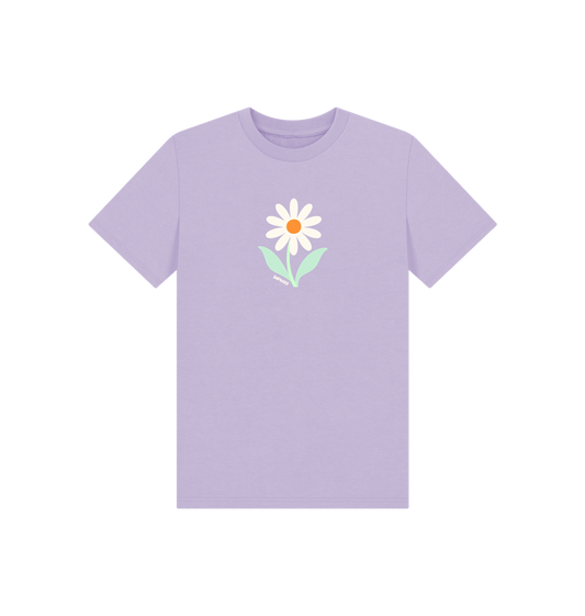 Soft Lilac Printed Kids T-Shirt