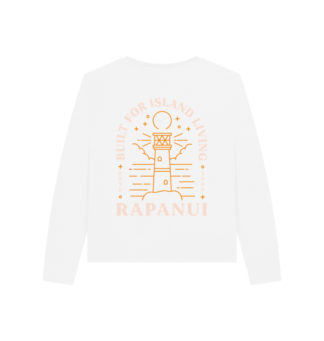 White Printed T-shirt Back