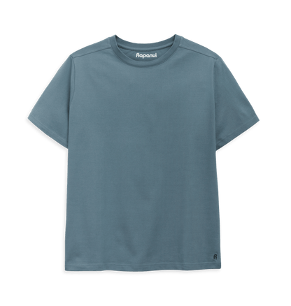 Stone Blue Printed T-shirt