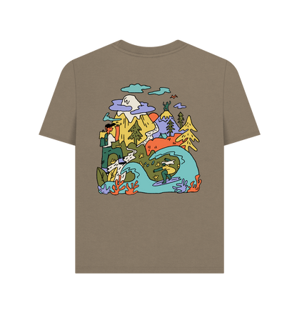 Willow Printed T-shirt Back