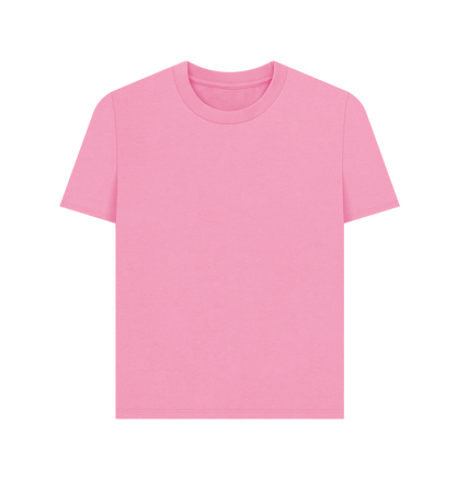 Rose Pink Printed T-shirt Front