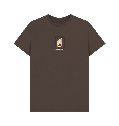 Chocolate Printed T-shirt Front