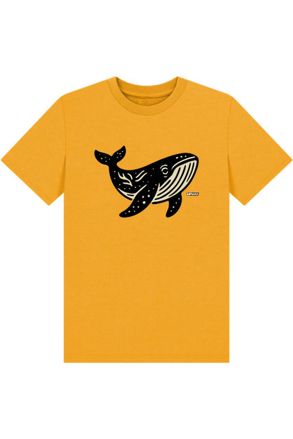 Mustard Printed Kids T-Shirt
