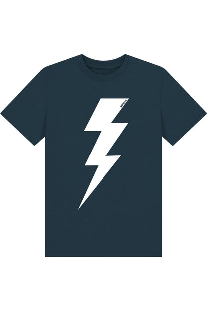 Denim Blue Printed Kids T-Shirt