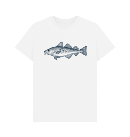 White Printed T-shirt Front