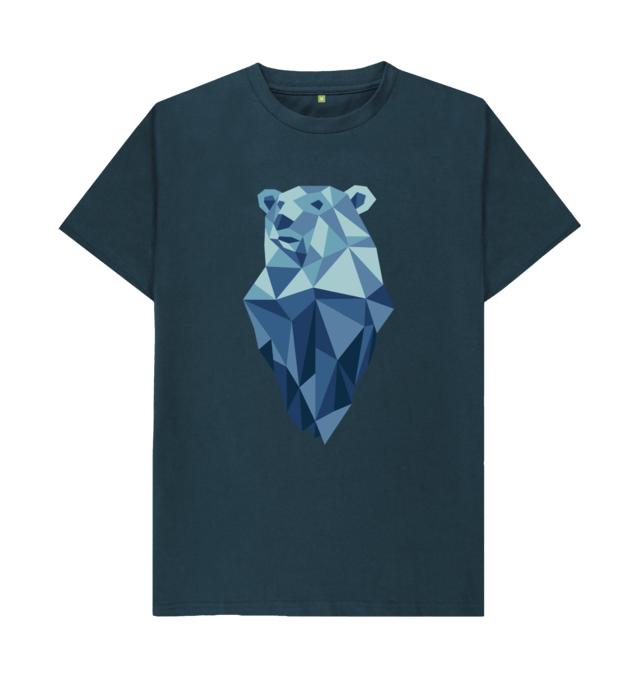 Denim Blue Printed T-shirt