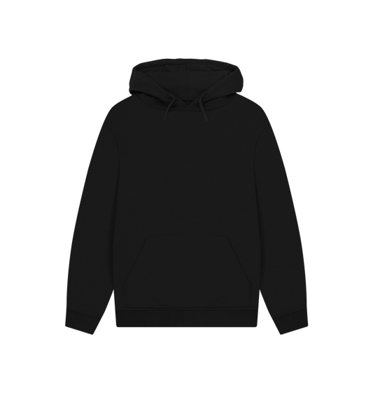 Black Printed Hoody
