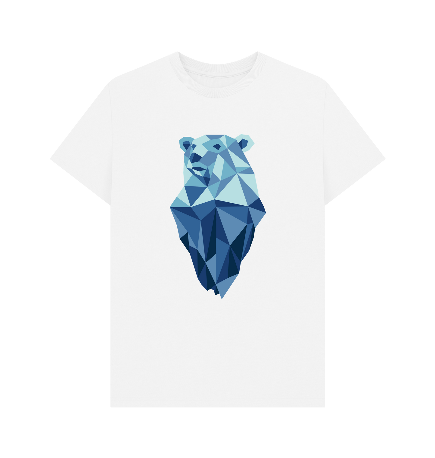 White Printed T-shirt Front