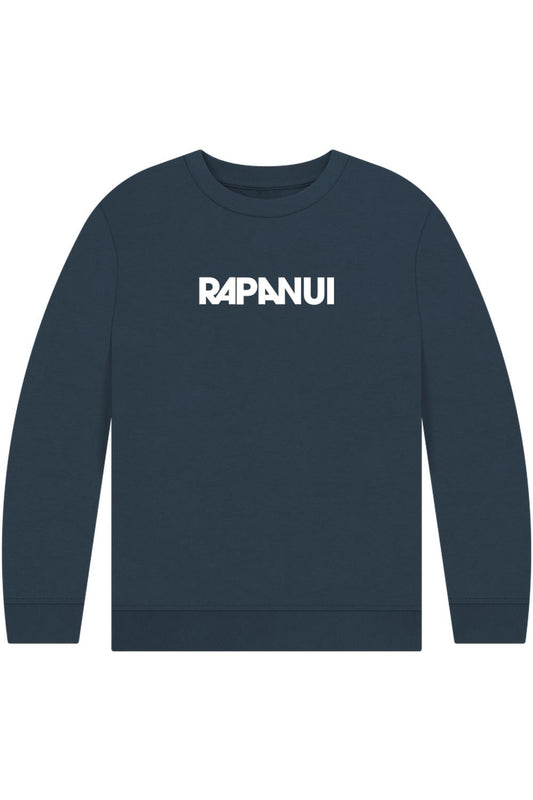 Navy Blue Printed Kids Jumper