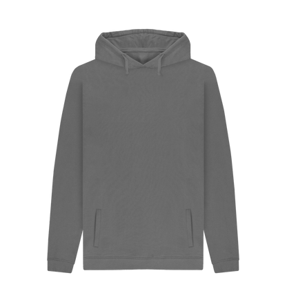 Slate Grey Printed Hoody Front
