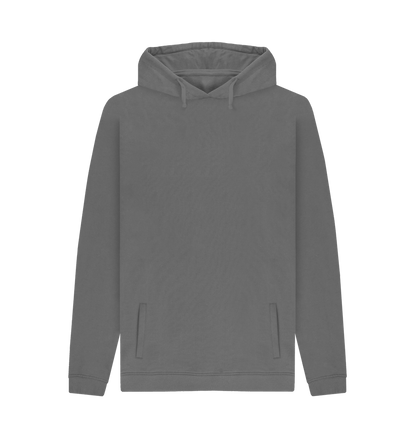 Slate Grey Printed Hoody Front
