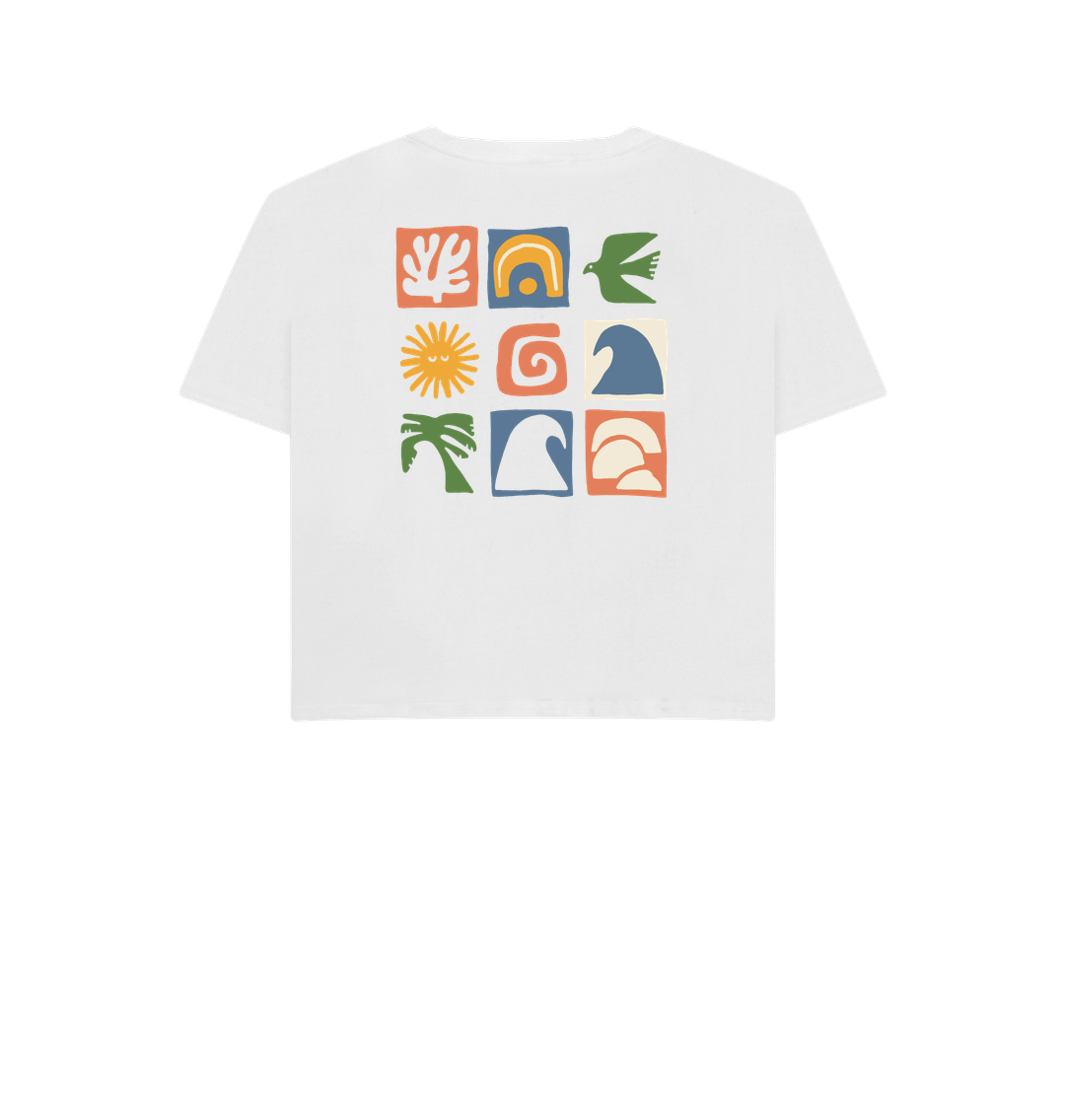 White Printed T-shirt