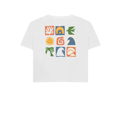 White Printed T-shirt