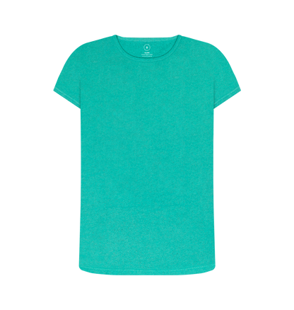 Seagrass Green Recycled Printed T-Shirt