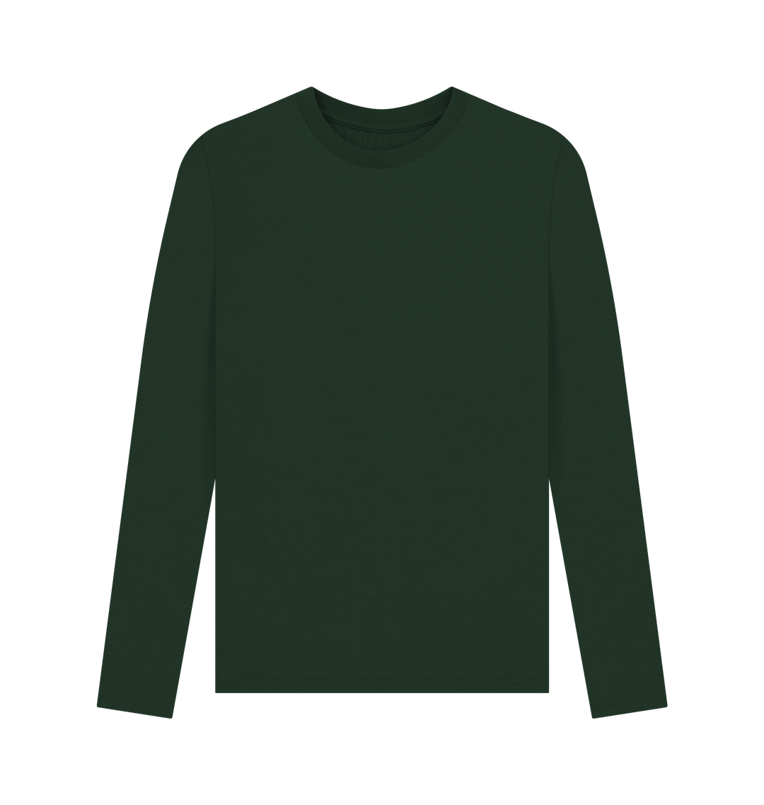 Evergreen Printed Long Sleeve T Shirt Front