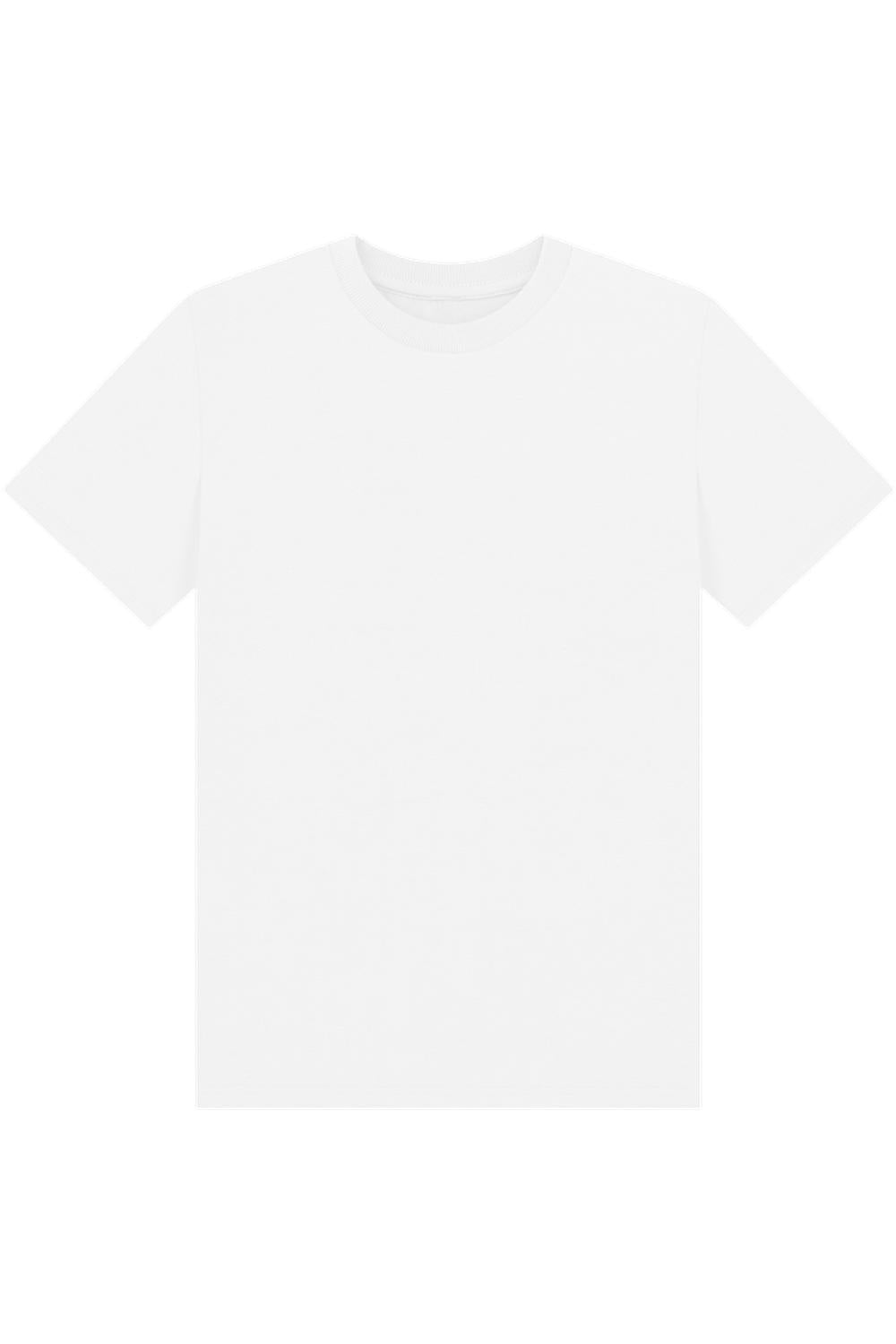 White Printed Kids T-Shirt