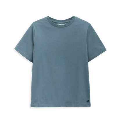 Stone Blue Printed T-shirt