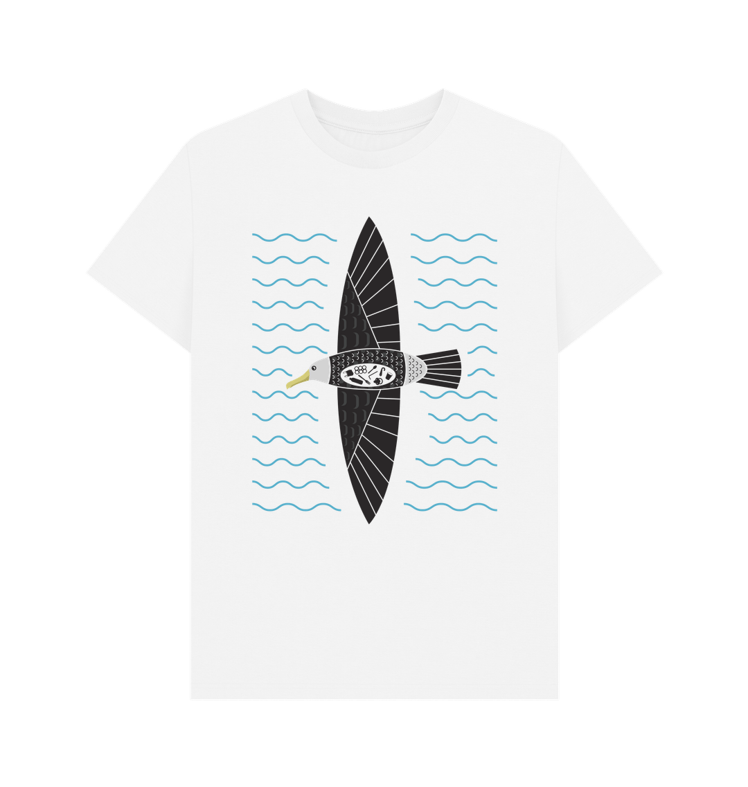 White Printed T-shirt Front