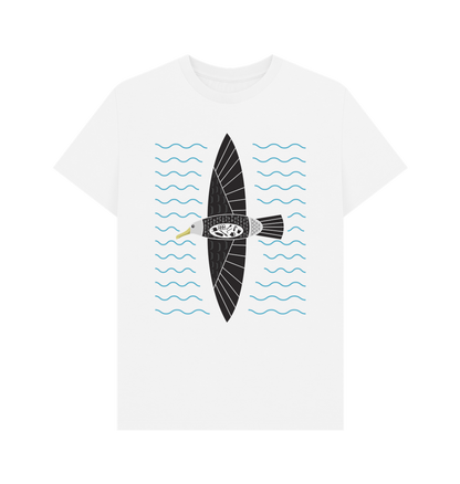 White Printed T-shirt Front