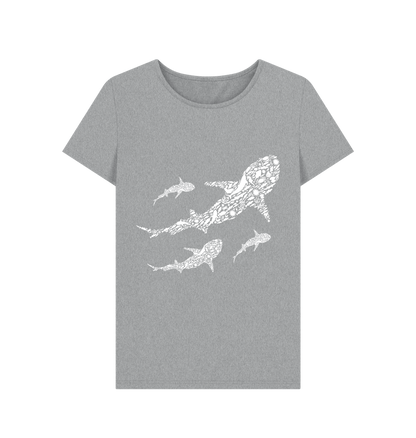 Athletic Grey Printed T-shirt Front