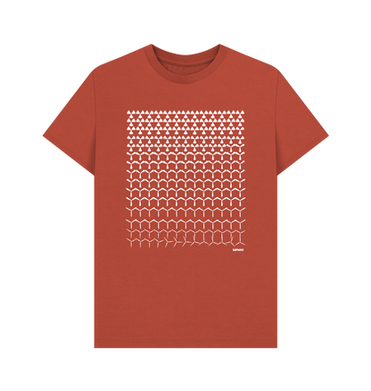 Rust Printed T-shirt Front