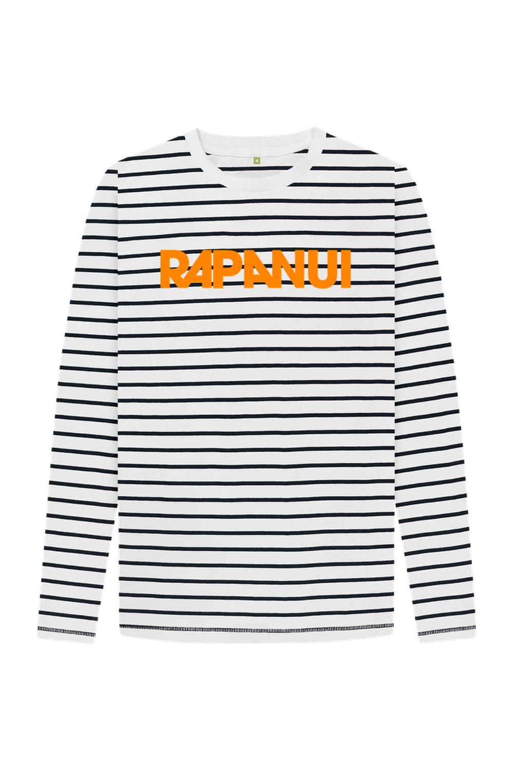 Navy Stripes Printed Kids T-Shirt