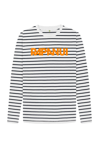 Navy Stripes Printed Kids T-Shirt