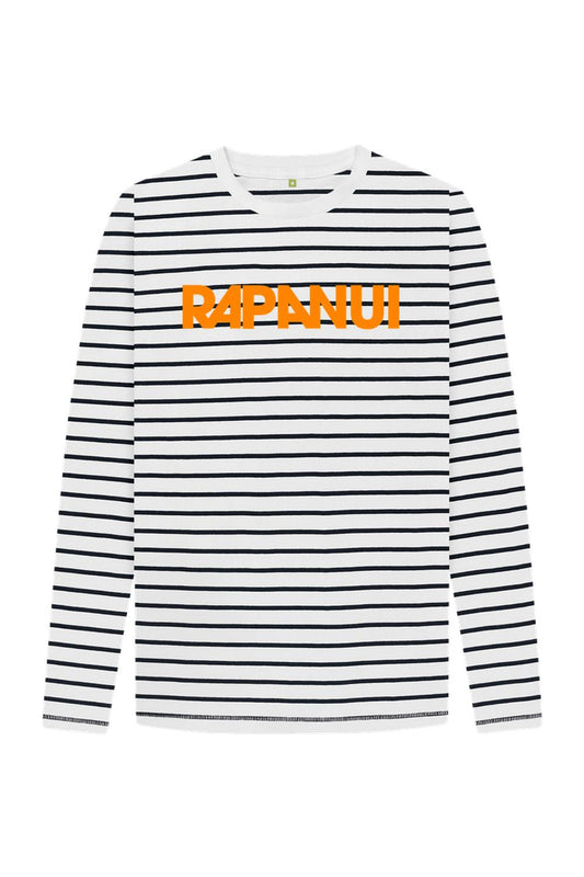 Navy Stripes Printed Kids T-Shirt